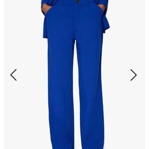 Danielle Bernstein by WEWOREWHAT Blue Trousers Size 8